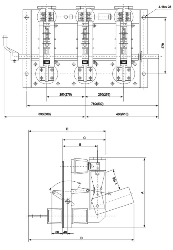 GN22-12(C)型断绝开关