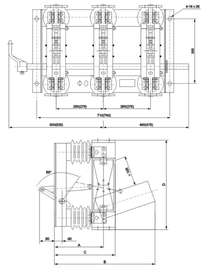 GN22-12(C)型断绝开关