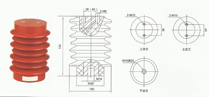 CG5-10Q/95×130(135.140.145) 户内高压带电显现装配传感器