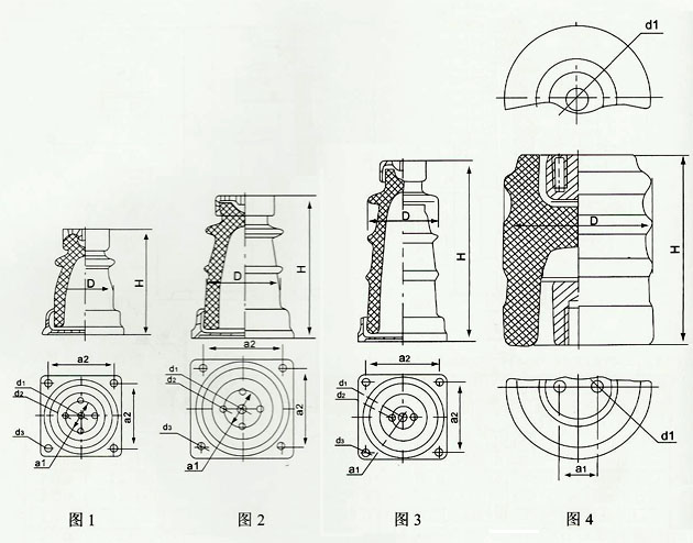 ZA-6、10Y户表里胶装支柱绝缘子