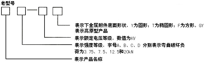 ZAW-10Y户表里胶装支柱绝缘子